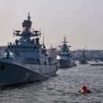 photo navy day in St. Petersburg