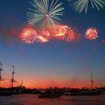 día de la marina en San Petersburgo 2021
